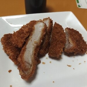 卵白のふわふわバッタ液で作るとんかつ